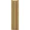 Ekena Millwork 5 1/2-in W x 18-in D x 22-in H Funston Slat Rough Cedar Woodgrain TimberThane Outlooker, Primed Tan OUTUR055X18X22FST24RCPR - alternate 3